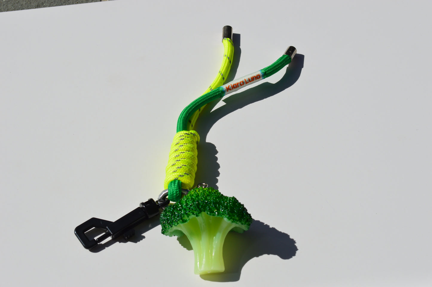 Broccoli bag charm