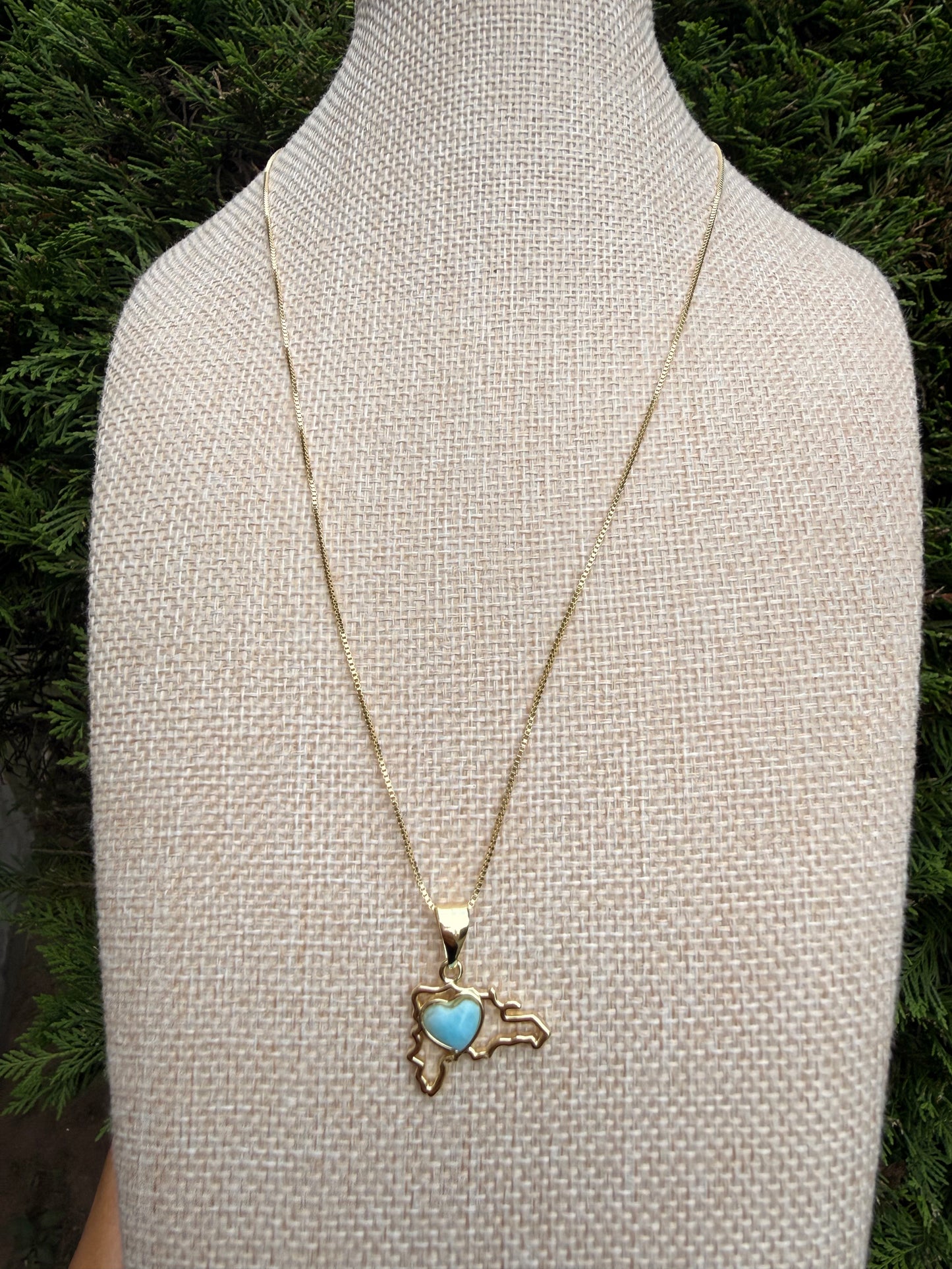Gold filled map chain