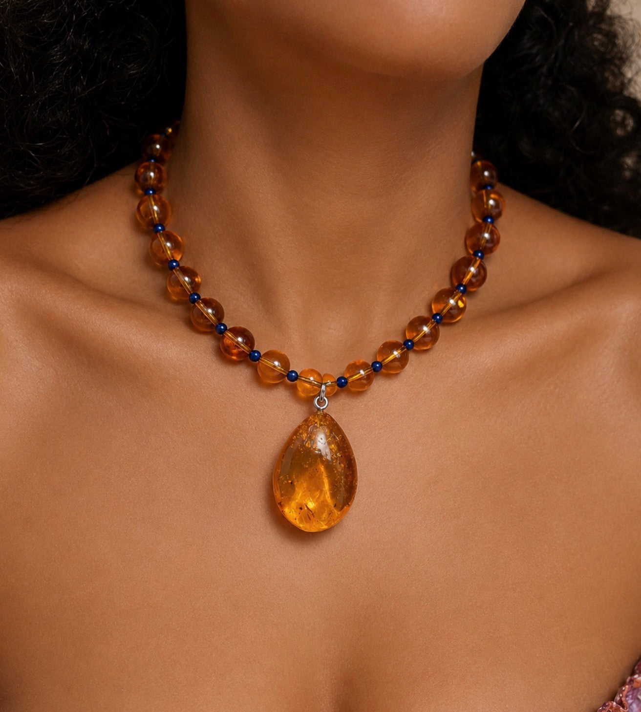 Dominican Amber necklace