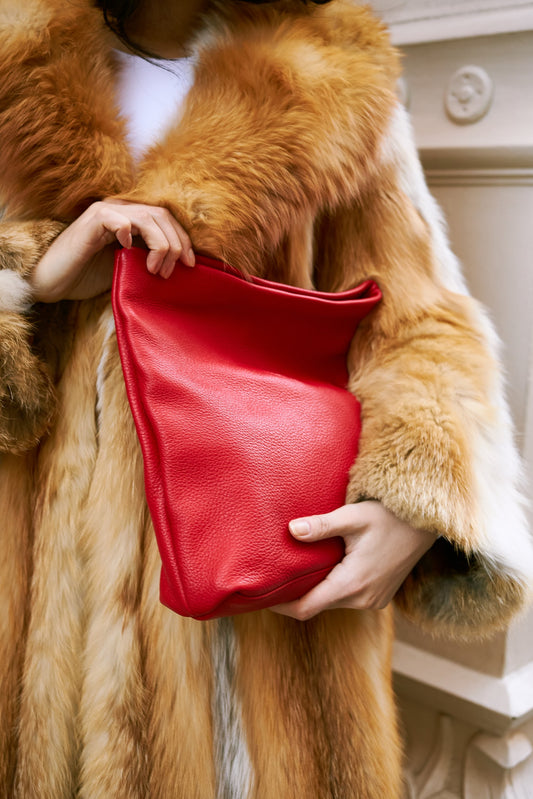 Papelle soft leather folded bag