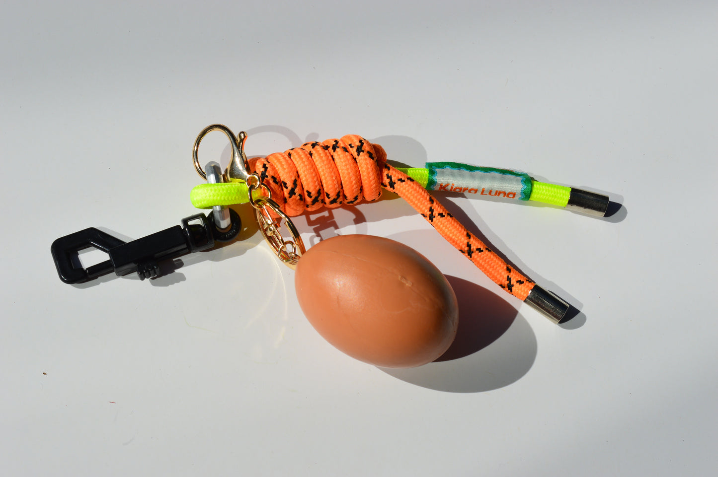 Egg bag charm