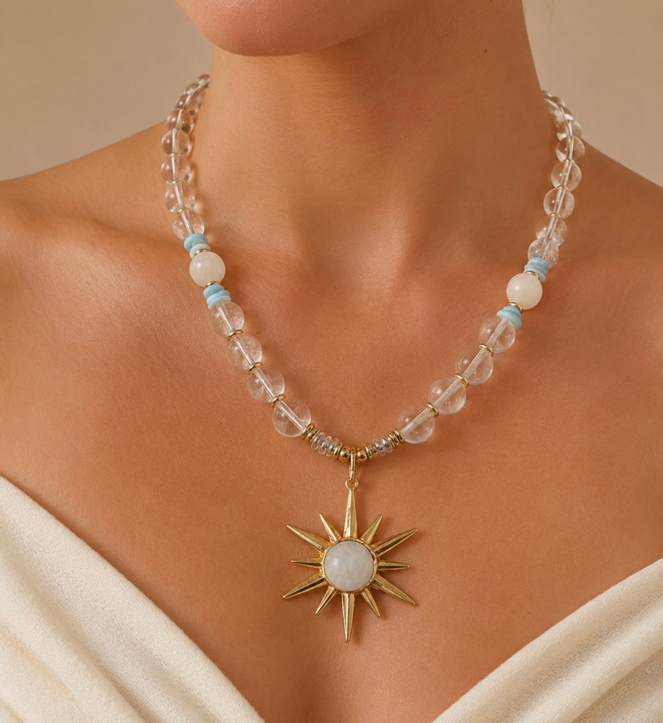 Moonstone pedant Necklace
