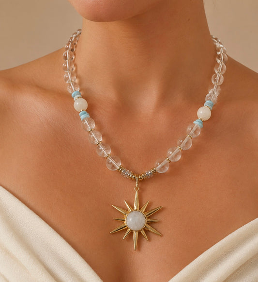 Moonstone pedant Necklace