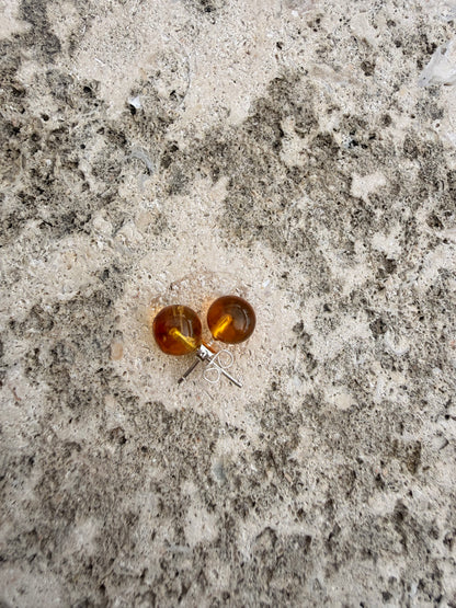 Ambar earings 925 silver