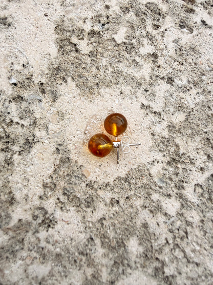 Ambar earings 925 silver