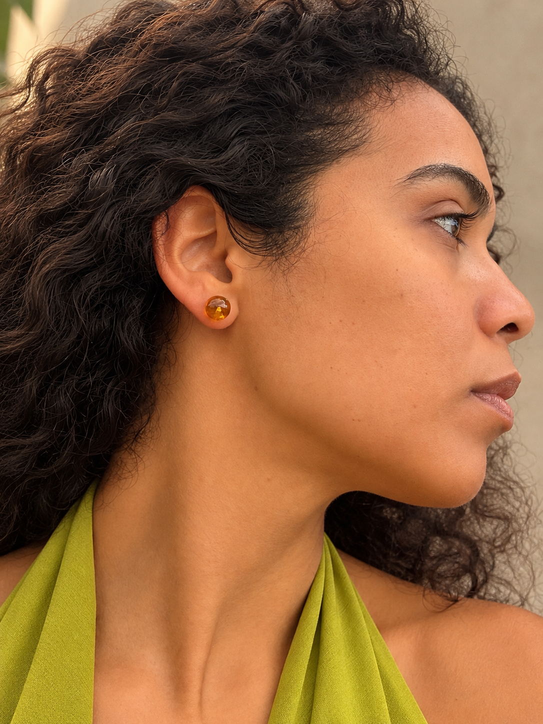 Ambar earings 925 silver