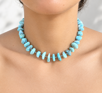 Larimar chunks chocker