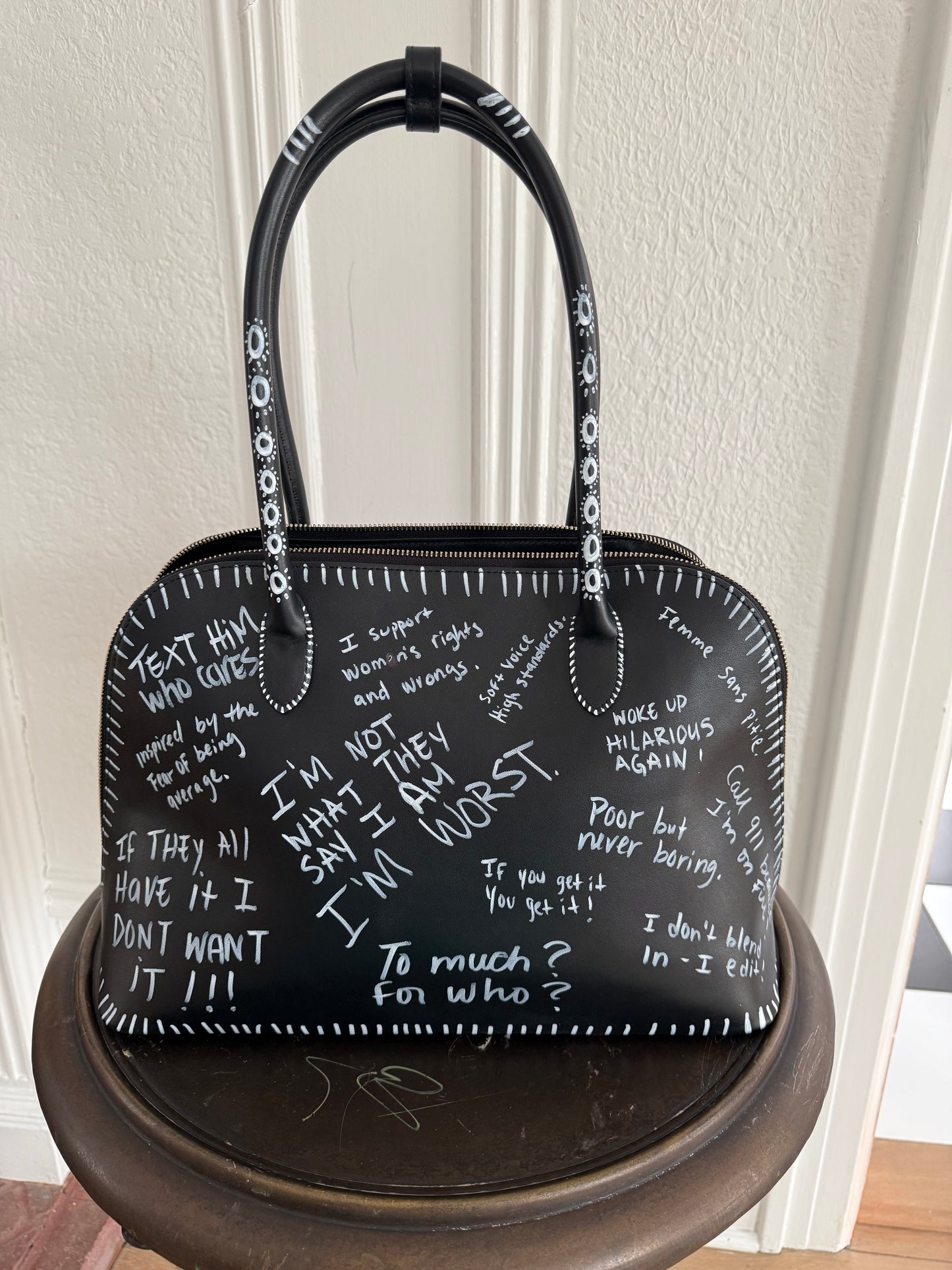 Custom handwritten Genesis Tote